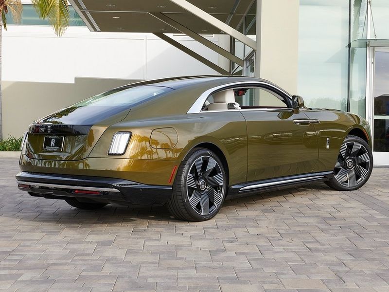 2024 Rolls-Royce   in a Chartreuse exterior color and Grace Whiteinterior. SHELLY AUTOMOTIVE shellyautomotive.com 