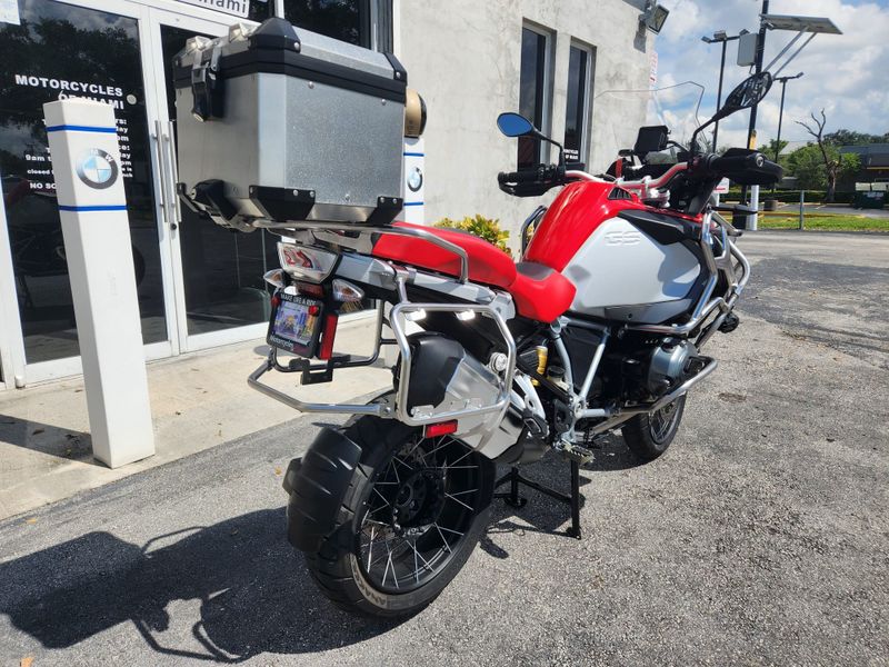 2018 BMW R1200GSA  in a RACING RED exterior color. BMW Motorcycles of Miami 786-845-0052 motorcyclesofmiami.com 