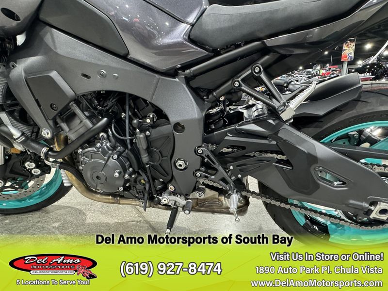 2024 Yamaha MT10RCGY  in a MIDNIGHT CYAN exterior color. Del Amo Motorsports of South Bay (619) 547-1937 delamomotorsports.com 