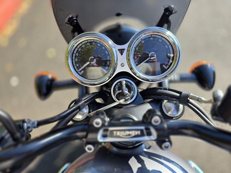 Used 2024 Triumph BONNEVILLE T120 BLACK 