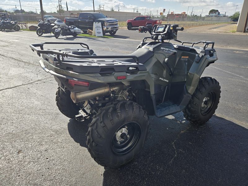2023 Polaris SPORTSMAN 450 HO EPS SAGE GREEN Image 9