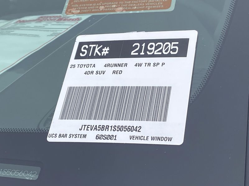 New 2025 Toyota 4Runner TRD Sport PremiumImage 22
