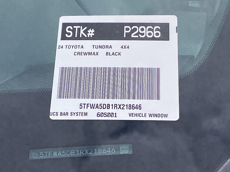2024 Toyota Tundra PlatinumImage 31