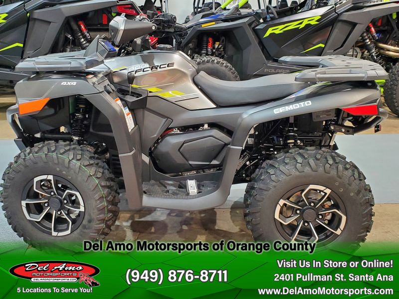 2024 CFMOTO CF600AU-3LA  in a VELOCITY GREY exterior color. Del Amo Motorsports of Orange County (949) 416-2102 delamomotorsports.com 