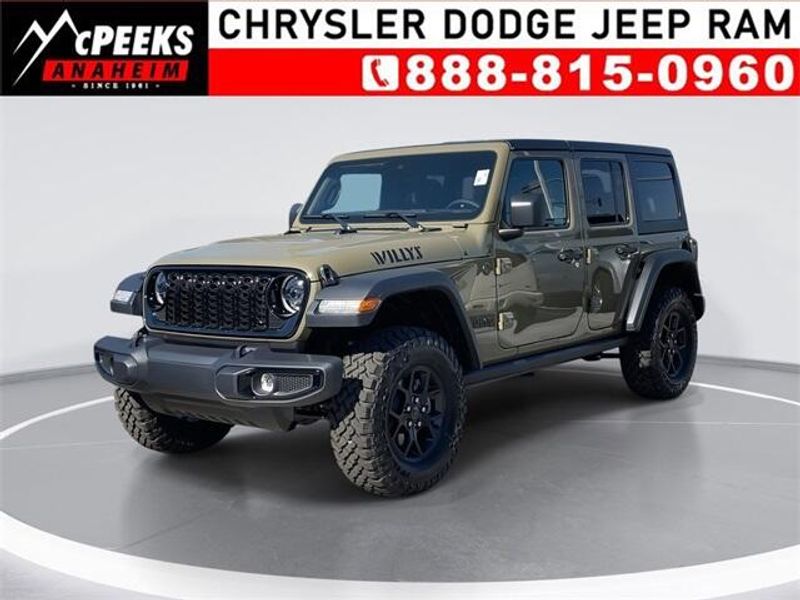 2025 Jeep Wrangler 4-door WillysImage 1