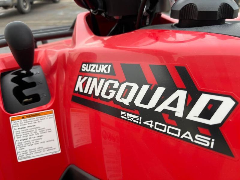 New 2025 Suzuki KINGQUAD 400ASI 