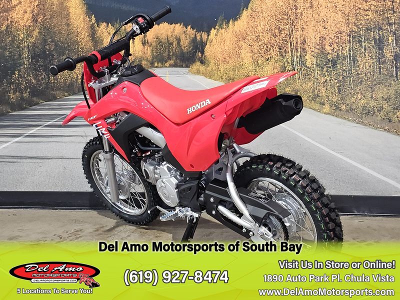 New 2025 Honda CRF110F Image 16