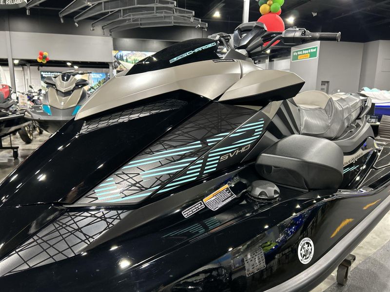 2025 Yamaha GP SVHO W/AUDIO  in a BLACK exterior color. Del Amo Motorsports of Redondo Beach (424) 390-7811 delamomotorsports.com 
