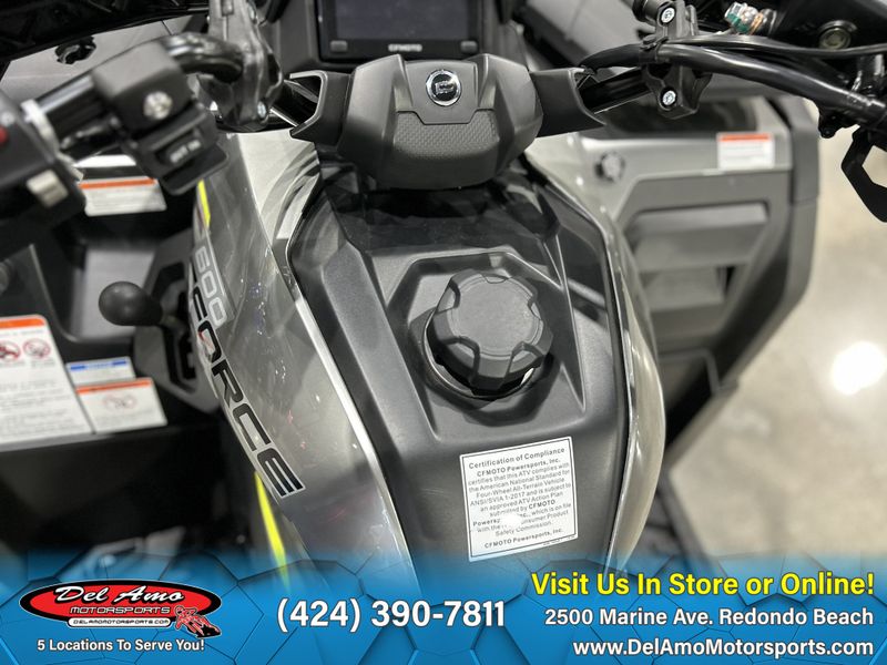 2024 CFMOTO CF600AU-3SA  in a VELOCITY GREY exterior color. Del Amo Motorsports of Redondo Beach (424) 304-1660 delamomotorsports.com 