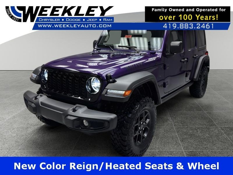 New 2026 Jeep Wrangler 4-door WillysImage 1