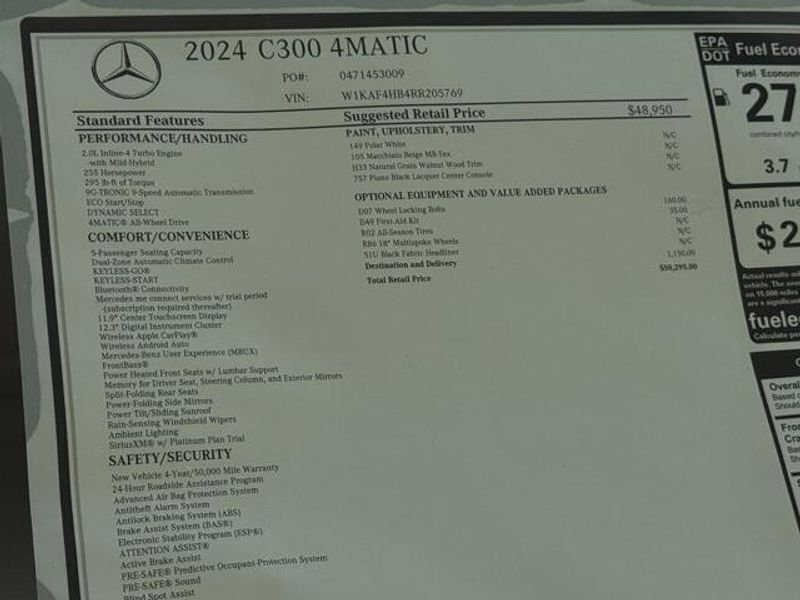 2024 Mercedes-Benz C-Class C 300Image 22