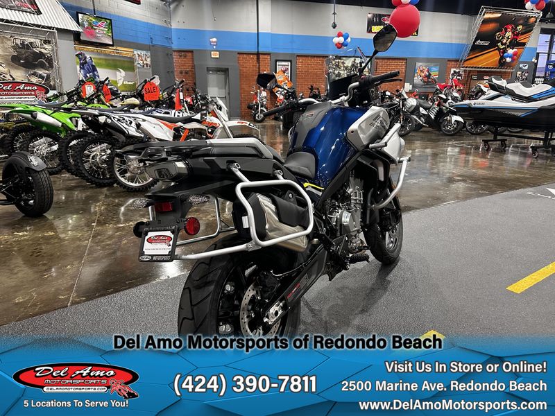 2023 CFMOTO CF800-5US  in a TWILIGHT BLUE exterior color. Del Amo Motorsports of Redondo Beach (424) 304-1660 delamomotorsports.com 