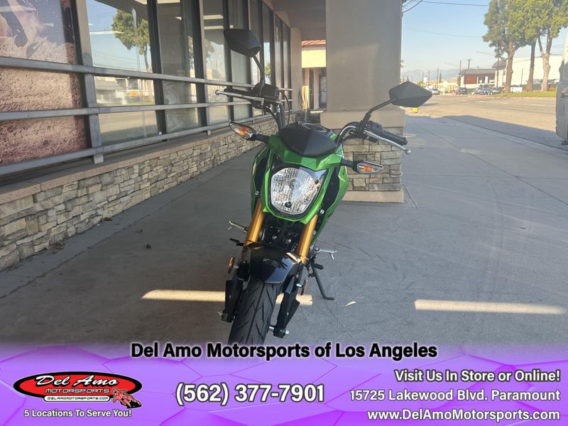 2024 Kawasaki BR125JRFNL-GN1  in a CANDY LIME GREEN exterior color. Del Amo Motorsports of Los Angeles (562) 262-9181 delamomotorsports.com 