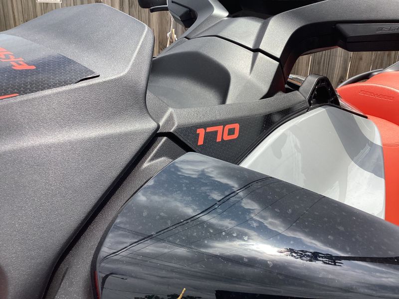 2023 SEADOO PWC GTI SE 170 CR IBR 23  in a CORAL/BLACK exterior color. Family PowerSports (877) 886-1997 familypowersports.com 