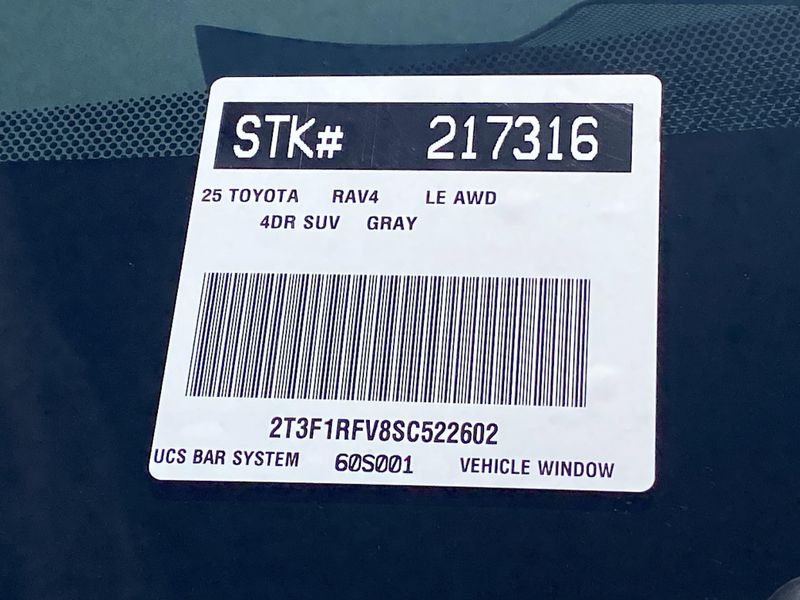 2025 Toyota RAV4 LEImage 20