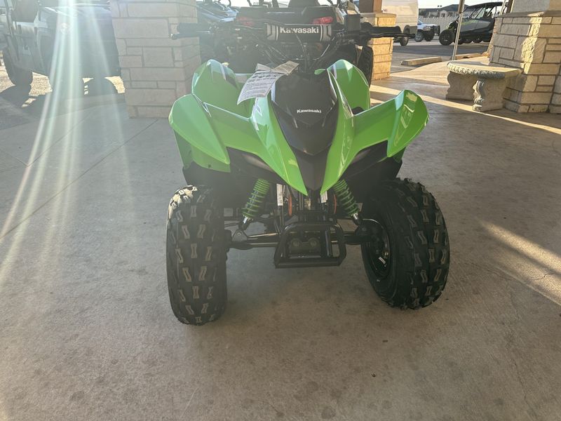 2025 Kawasaki KFX 90 LIME GREENImage 4