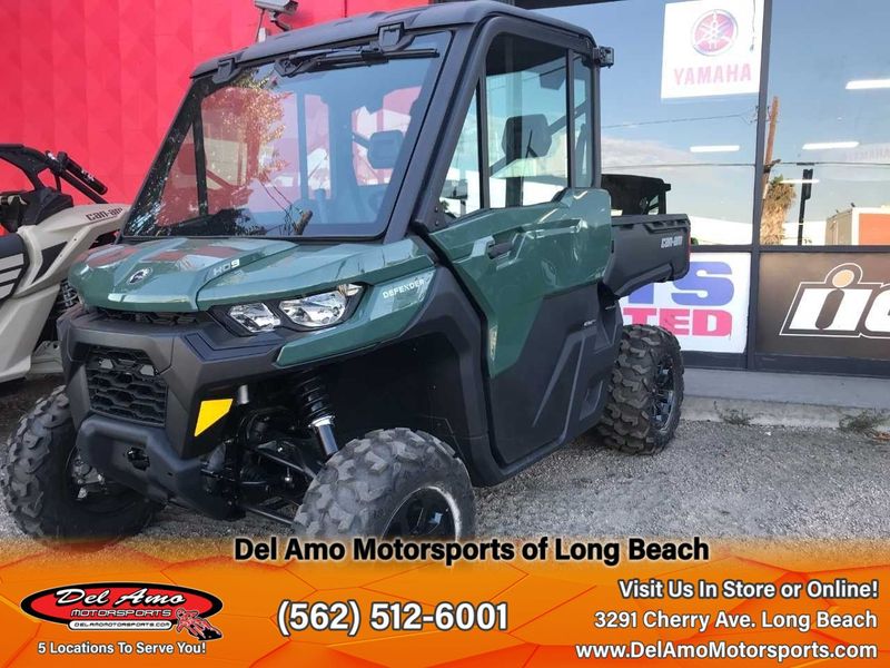 2023 Can-Am 8UPA  in a TUNDRA GREEN exterior color. Del Amo Motorsports of Long Beach (562) 362-3160 delamomotorsports.com 