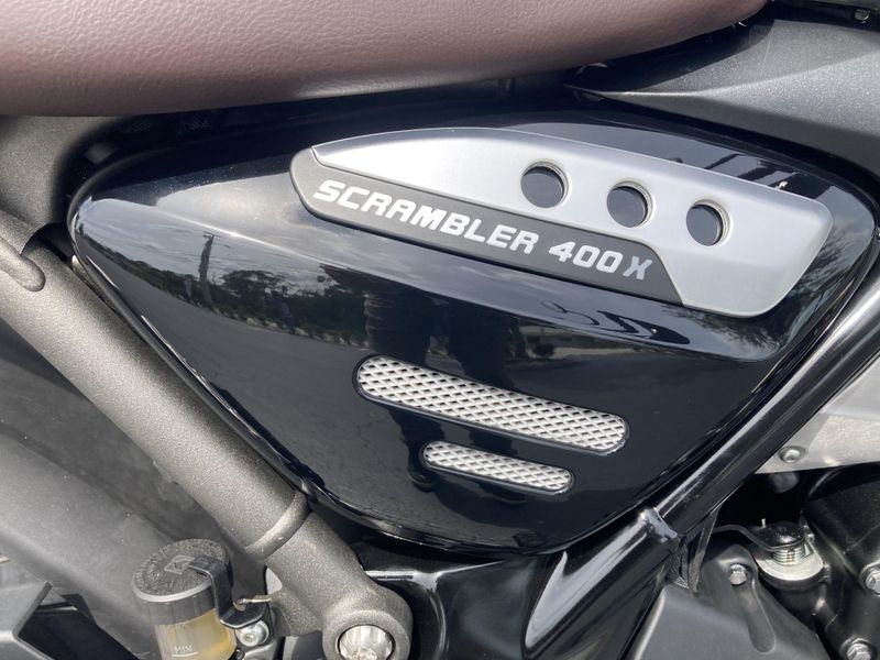 2025 Triumph SCRAMBLER 400 X