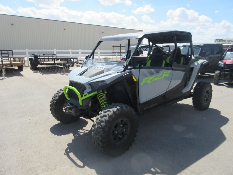 USED 2025 POLARIS RZR XP 4 1000 ULTIMATE - STORM GRAY Image 3