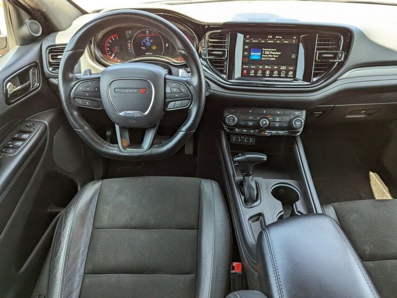 2021 Dodge Durango GT Plus in a Octane Red Pearl Coat exterior color and Blackinterior. Johnson Dodge 601-693-6343 pixelmotiondemo.com 