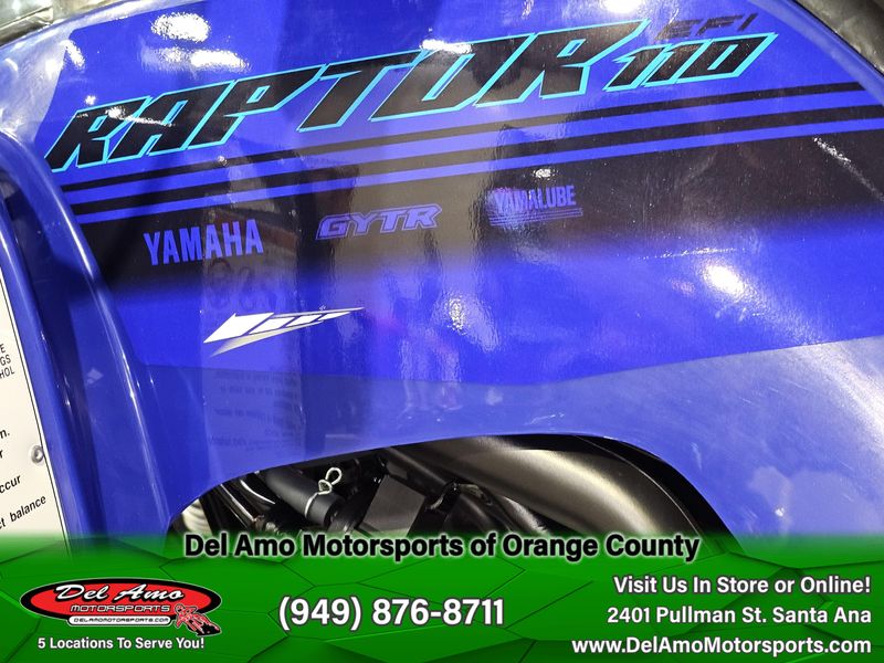 New 2025 Yamaha RAPTOR 110 Image 18