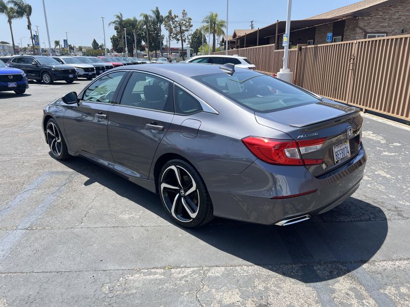 2018 Honda Accord Sedan Sport 1.5TImage 2