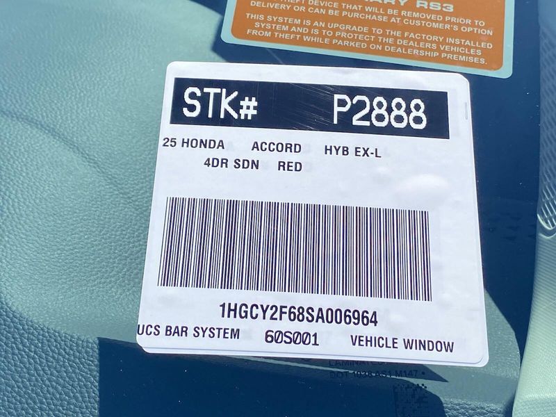 2025 Honda Accord Hybrid EX-LImage 32