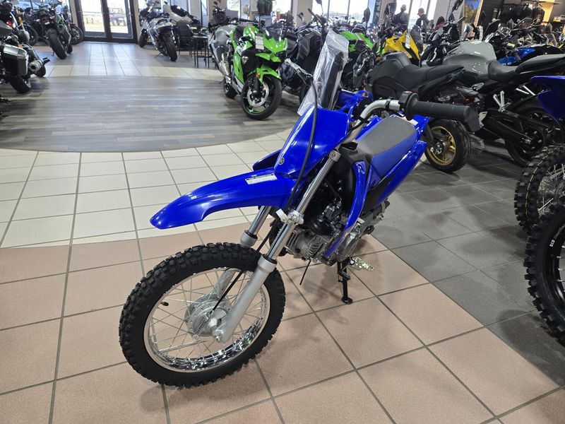 New 2025 Yamaha TTR110E TEAM BLUE Image 5