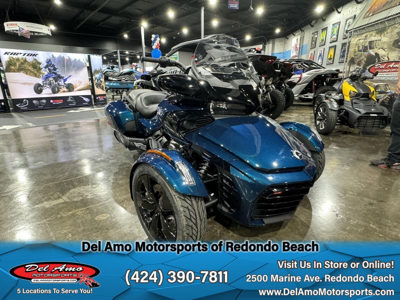 2023 Can-Am H8PF  in a PETROL METALLIC / DARK exterior color. Del Amo Motorsports of Redondo Beach (424) 304-1660 delamomotorsports.com 