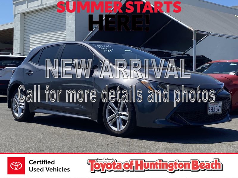 Used 2022 Toyota Corolla Hatchback SEImage 1