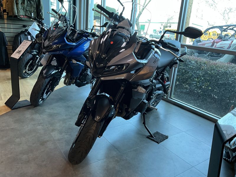 2023 Triumph TIGER SPORT in a Graphite / Sapphire Black exterior color. BMW Motorcycles of Modesto 209-524-2955 bmwmotorcyclesofmodesto.com 