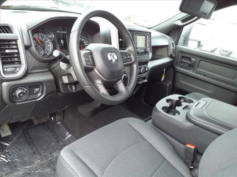 2024 RAM 2500 Tradesman in a Billet Silver Metallic Clear Coat exterior color and Blackinterior. Perris Valley Auto Center 951-657-6100 perrisvalleyautocenter.com 