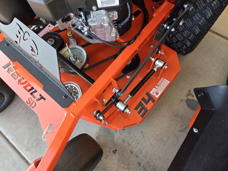 NEW 2025 BAD BOY MOWERS REVOLT SD 34 KAWASAKI FS600V 185HP Image 10