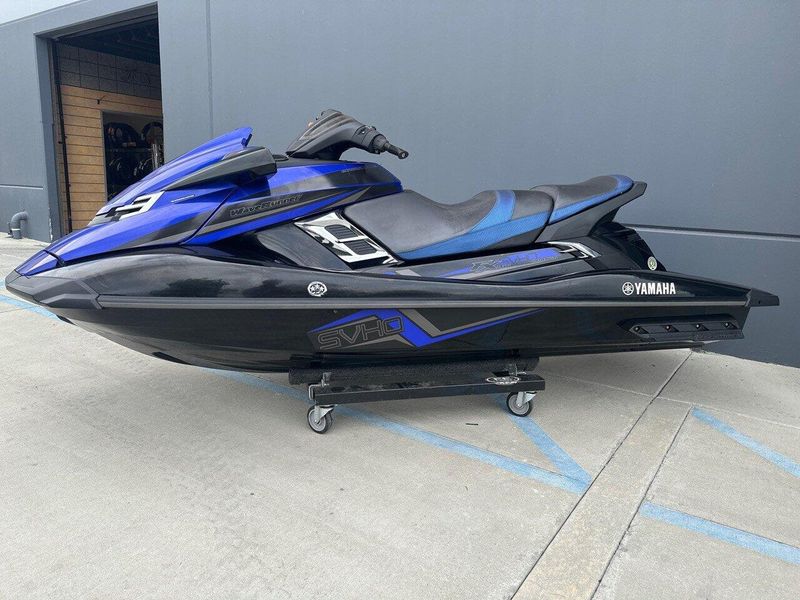 Used 2014 Yamaha FX SVHO - Black/Blue Image 5