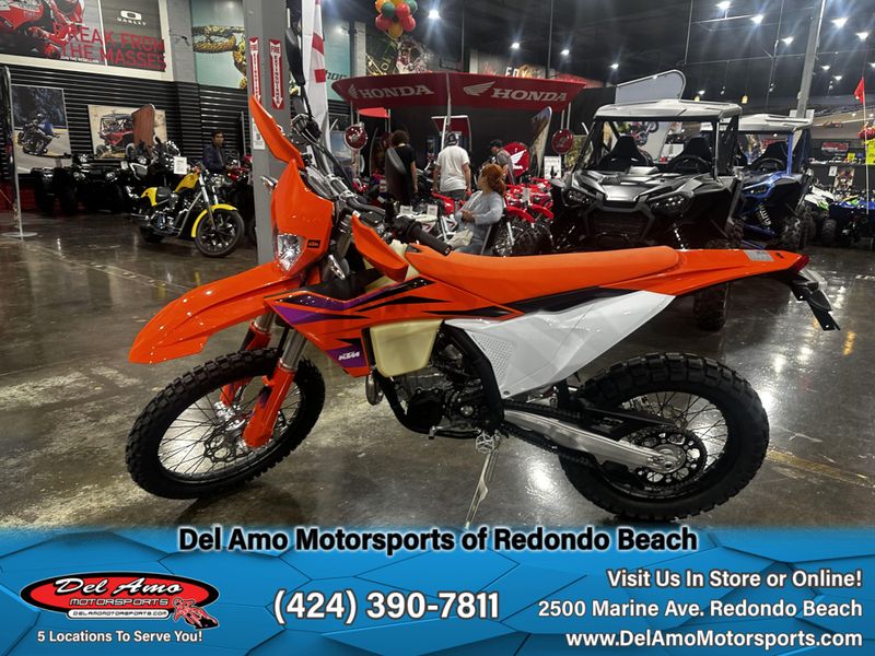 2024 KTM 500 EXC-F  in a ORANGE exterior color. Del Amo Motorsports of Redondo Beach (424) 304-1660 delamomotorsports.com 