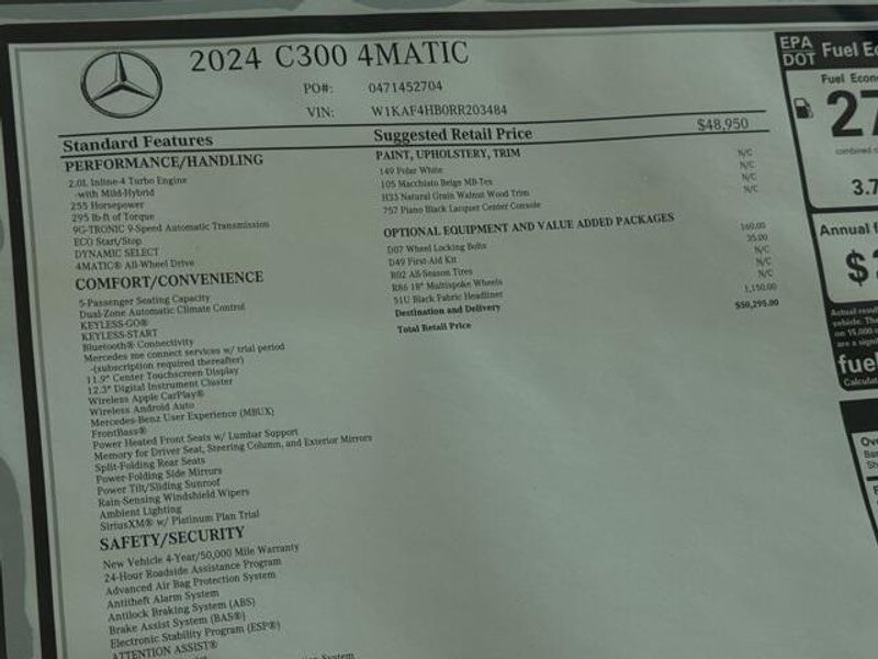 2024 Mercedes-Benz C-Class C 300Image 22