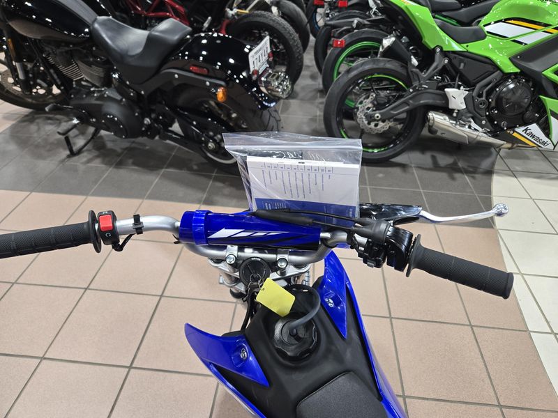 New 2025 Yamaha TTR110E TEAM BLUE Image 9