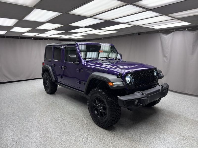New 2026 Jeep Wrangler 4-door WillysImage 4