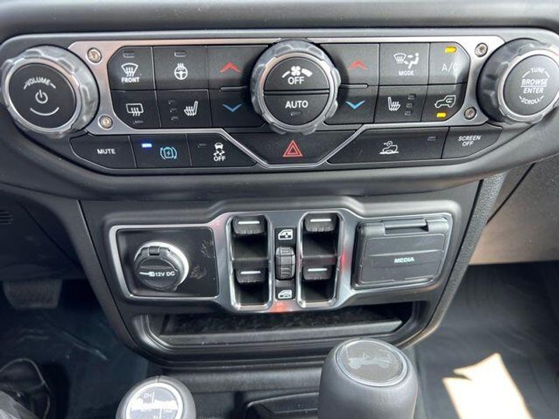 2023 Jeep Wrangler Sahara 4xe in a Silver Zynith Clear Coat exterior color and Blackinterior. Lakeshore CDJR Seaford 302-213-6058 lakeshorecdjr.com 