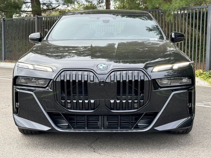 2024 BMW 7 Series 760i in a Black Sapphire Metallic exterior color and Blackinterior. SHELLY AUTOMOTIVE shellyautomotive.com 