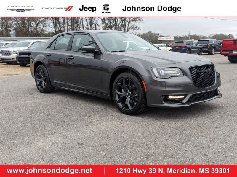 2023 Chrysler 300 Touring L Rwd in a Granite Crystal Metallic exterior color and Blackinterior. Johnson Dodge 601-693-6343 pixelmotiondemo.com 