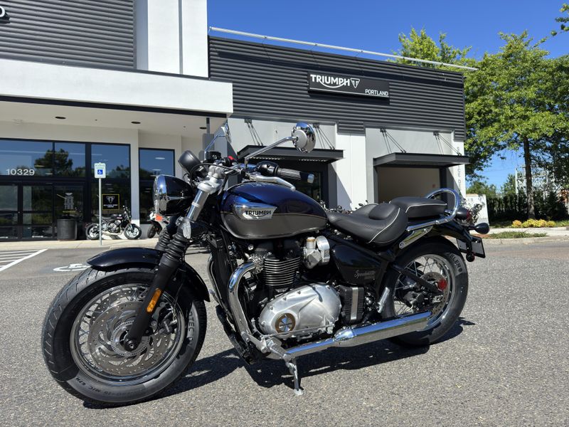 2025 Triumph Bonneville Speedmaster - PACIFIC BLUE - SILVER ICE 