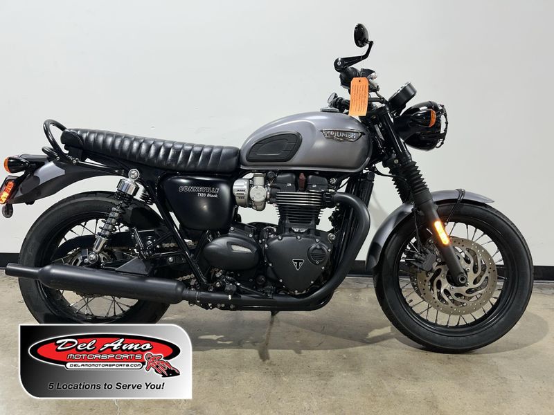Used 2016 Triumph Bonneville T120 Black Base Image 1