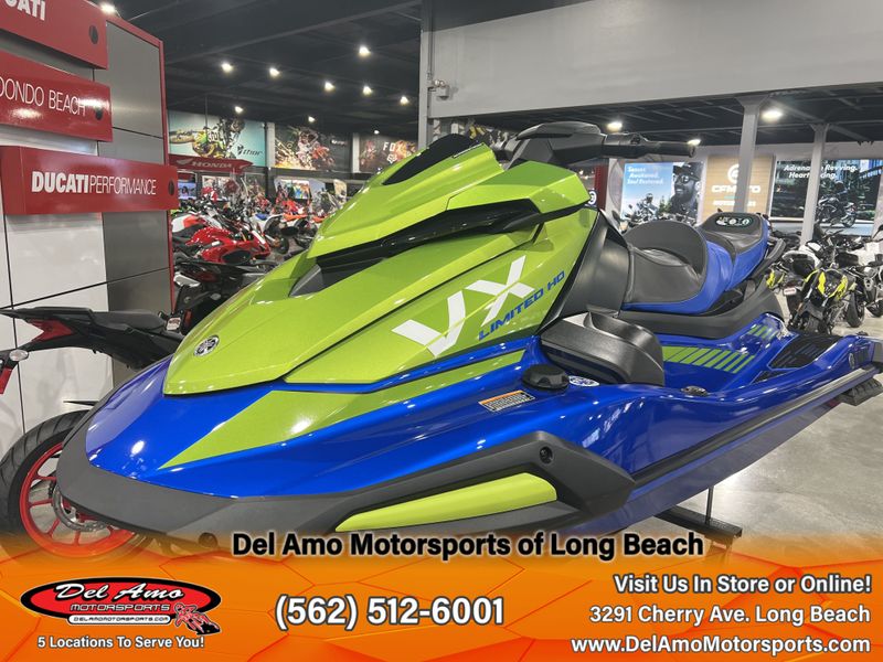 2024 Yamaha VX1900A-A  in a AZURE BLUE/ACID GREEN exterior color. Del Amo Motorsports of Long Beach (562) 362-3160 delamomotorsports.com 