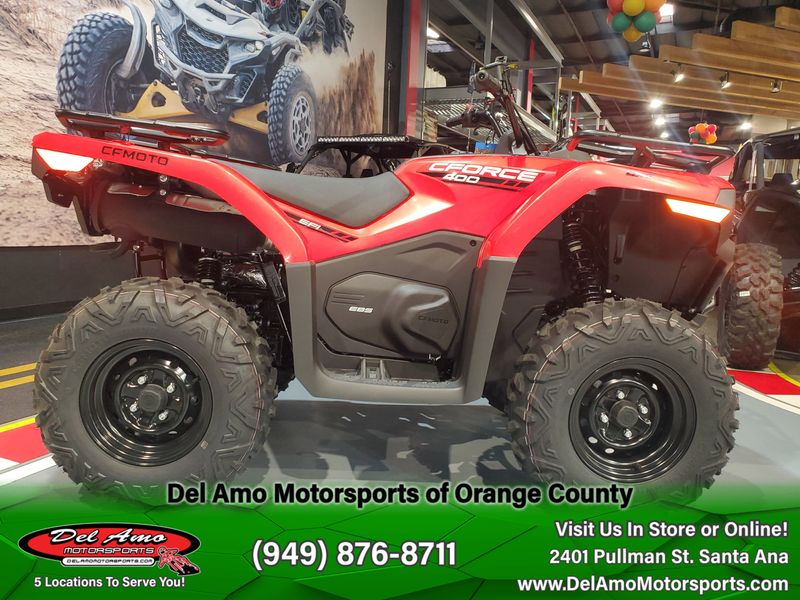 2024 CFMOTO CF400AU-6S  in a ROCKET RED exterior color. Del Amo Motorsports of Orange County (949) 416-2102 delamomotorsports.com 