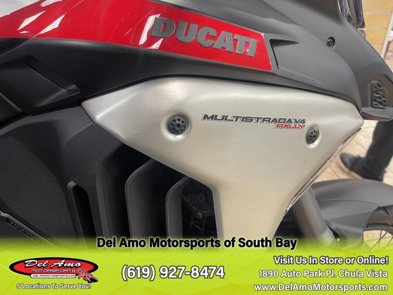 2024 Ducati MULTISTRADA V4 RALLY TRAVEL & RADAR SPOKED WHEELSImage 10