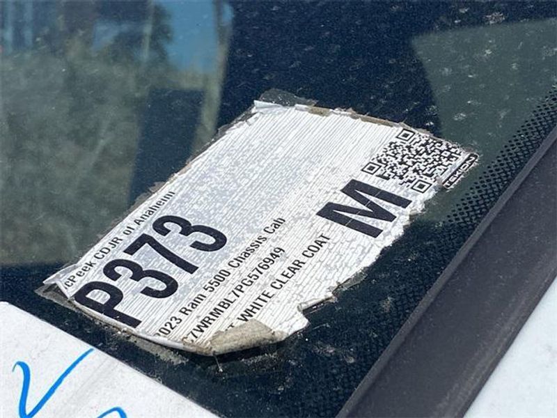 New 2023 RAM 5500 Tradesman Chassis Regular Cab 4x2 84