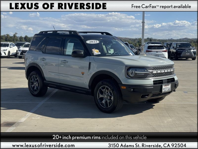 Used 2022 Ford Bronco Sport BadlandsImage 1