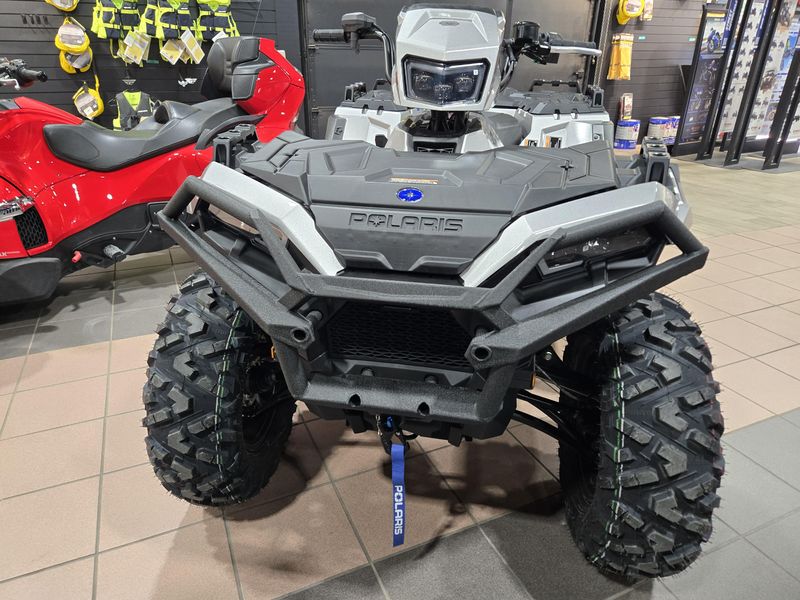 NEW 2026 POLARIS SPORTSMAN XP 1000 ULTIMATE  in a TURBO SILVER exterior color. Family PowerSports (877) 886-1997 familypowersports.com 