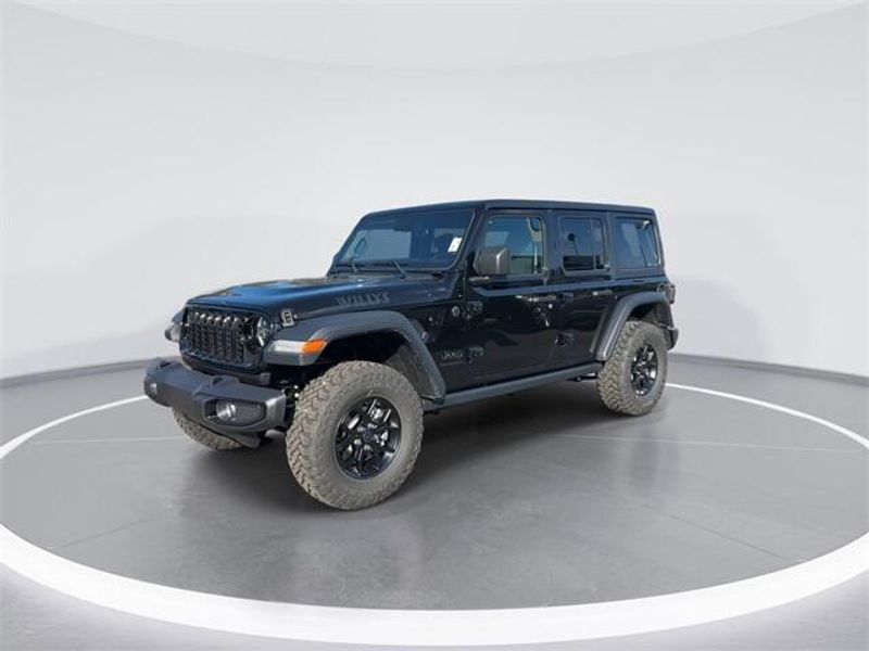 New 2025 Jeep Wrangler 4-door WillysImage 4